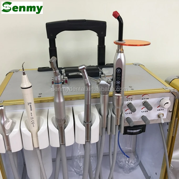 S111 Movable Suitcase Mobile Portable Dental Delivery Unit Full Set