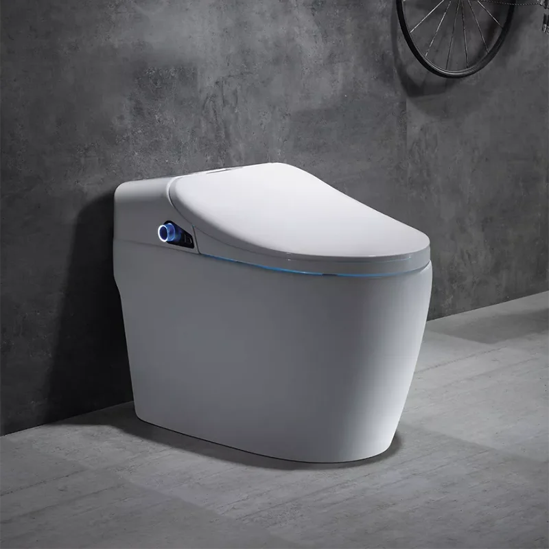 Bathroom Seat Ceramic Sanitary Ware Smart Bidet Heated Electrical one piece Intelligent Toilet