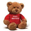 logo custom plush teddy bear toy with clothes/factory price direct selling/wholesale plush animal bear toy in T-shirt