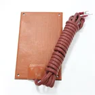 CE Flexible gas tank silicone rubber heater pad with 3m adhesive