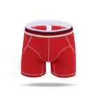 95% cotton 5% spandex erkek Solid color plus size classic cotton underwear men boxer shorts