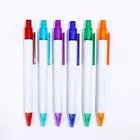 Attractive style plastic ballpoint pen promotion gift blank plastic ball pen ballpoint