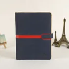 Custom logo A5 daily agenda Pocket planner Journal Diary PU Leather Cover notebook
