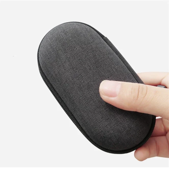 Custom Zipper Carrying Case for Earphones Waterproof Hard EVA Material Special Purpose Bag details