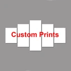 Wholesale drop shipping multi-panel poster picture Painting Home Decor wall art custom canvas print