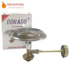 Portable camping gas burner, LPG gas stove, single burner with blue flame