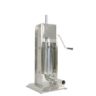 7L commercial manual vertical stainless steel pork sausage stuffer