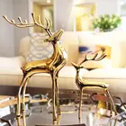 Luxury Party Office Reindeer Shape Home Table Furnishing Decoration