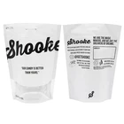 Customize delivery mate black child medical packaging bags aluminum foil spice mix proof pouch