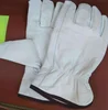 Industrial safety goatskin sheepskin leatyher hands protection driver glove driving gloves in winter
