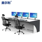 Modular Security Command center control room console