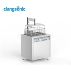 Industrial 85L 40/80kHz Multi-frequency Automatic Contact Lens Ultrasonic Cleaning Machine
