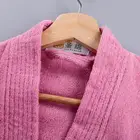 Natural Bathrobe Wholesale Natural 100% Cotton Terry Bathrobe Warm Bath Robe