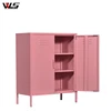 Half Height Steel Cupboard for Home Online Shopping Colorful Small Metal Cupboard with Leg