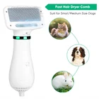 Pet Hair Comb 2 in 1 Multifunctional Dog Comb Hair Dryer Wet and Dry