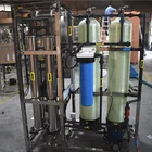 500LPH commercial ro plant water treatment unit mini water plant