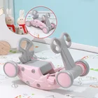 2019 Multifunction safe plastic animal riding on toys stroller carries sliding rocking horse kids baby walker car toys