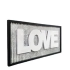 Decoration Plaque Art Home Wall Decoration Letter Metal Plaque Simple Modern Style Art Plaque