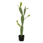 Cactus 95 Cm China Indoor Cement Base Ball Wholesale Greenery Artificial Cactus Plants Bonsai