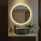 Bath LED frameless mirrors in Round shape