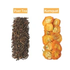 OEM Fruit Flavored Loose Leaf Puerh Tea Kunquat Puer Tea Supplier