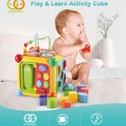 Educational Kids Happy Intelligent Cube Bead Game Plastic Educational Toys Children