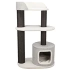 Thick Natural Sisal Post Pet Toys Cat Tree Climbing Pet Furniture with Cuddly Bed