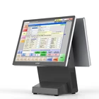 touch cash register capacitive touch display screen pos computer system for retail shop