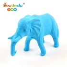 Soodood Kawaii 3DJumbo Elephant Shaped Eraser Stationery and School Supplies