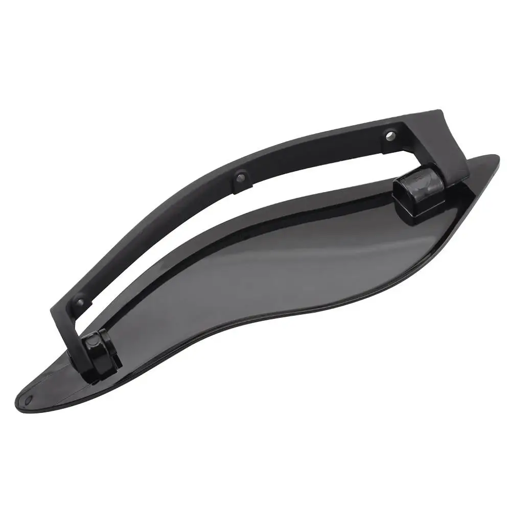 Black Side Wings Wind Air Deflectors Fit For Harley Touring Street Glide FLHX Electra Glide FLHTP Ultra Limited 2014-2020