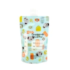 Bpa free plastic oem reusable breast milk storage bag