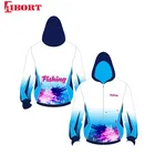 Aibort Custom Fishing Apparel wholesale hoody tournament uv fishing shirts with no MOQ