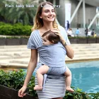 Wrap Baby Carrier, Grey-Original Stretchy Infant Sling, Perfect for Newborn Babies and Children up to 35 lbs