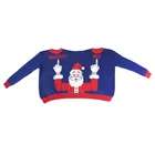 Wholesale Colorful Knits Pullover Christmas Couples Sweater for Autumn and Winter