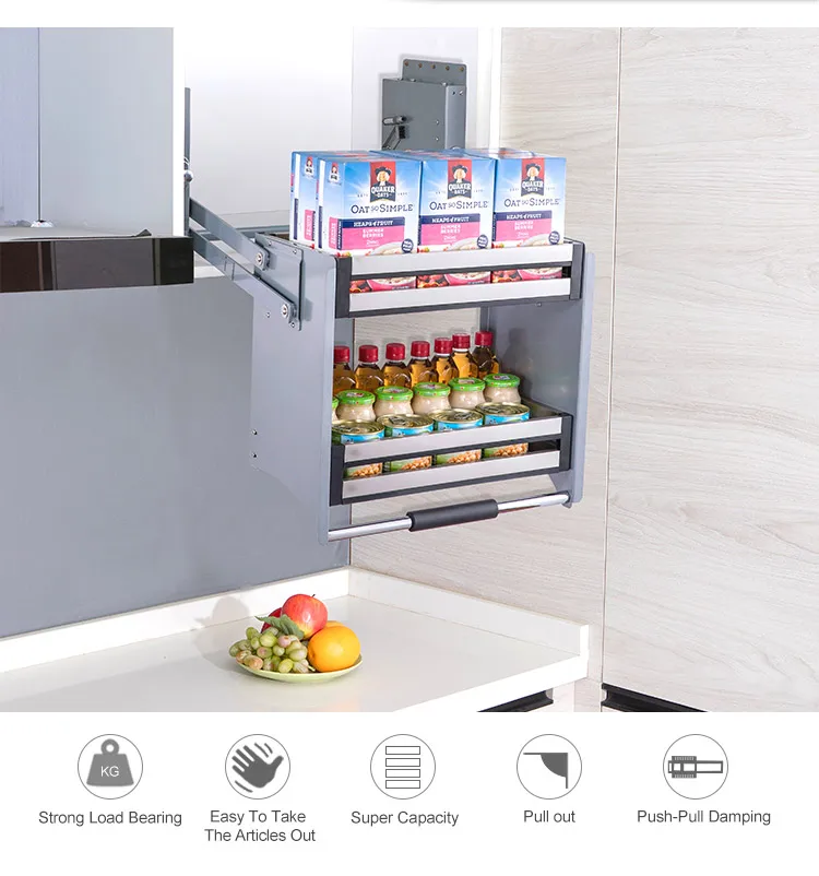 Multifunctional Kitchen Equipment Cabinet Lift Functional Hardware Series