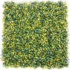 Packaging Customization Plant Artificial Plant Yellow-green Boxwood Pe Wall Plant Garden Artificial Fence
