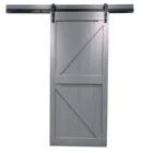 Shaker style mdf sliding hotel barn door