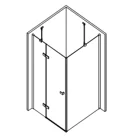 freestanding bathtub and dual aqua glass shower enclosures 34 x 42 x 67 appollo shower room