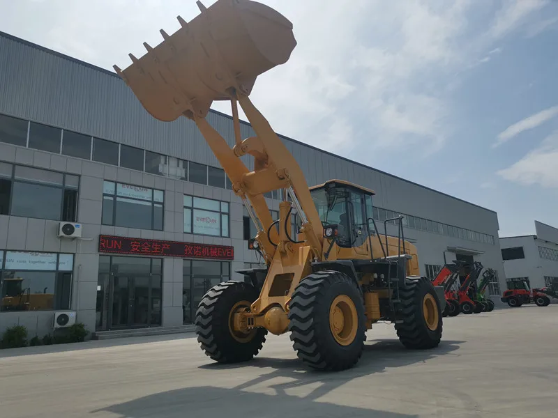 Everun Er Ton Wheel Loader Earth Moving Heavy Duty Construction