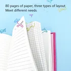 Notebook Handmade Colorful Sequins Custom Notebook English Letter Hardcover Notebook Student Notebook