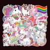 Cute Mini Unicorn themed Tattoos and Sticker, perfect for Unicorn themed parties and gifts 50 Sheets