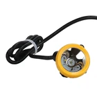 IP67 waterproof rechargeable underground led cordless miner headlamp