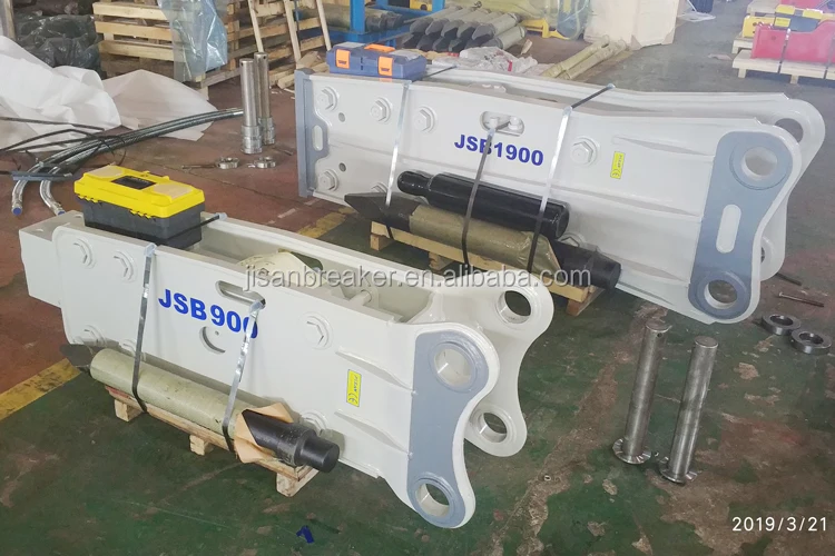 MSB SAGA 250HS Hydraulic Breaker Rock Hammer for 19-26 Ton Excavator with 140mm Rod Diameter and 12 Months Warranty