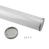 oval 360degree for furniture aluminium profile round
