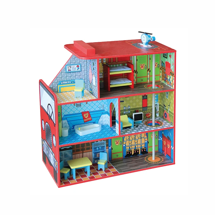 fireman doll house