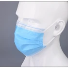 Non-woven Fabric 3 ply Surgical Face Mask Medical Disposable
