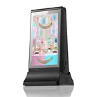 Advertising Player Display Different Contents on Both Sides interactive lcd infrared touch table