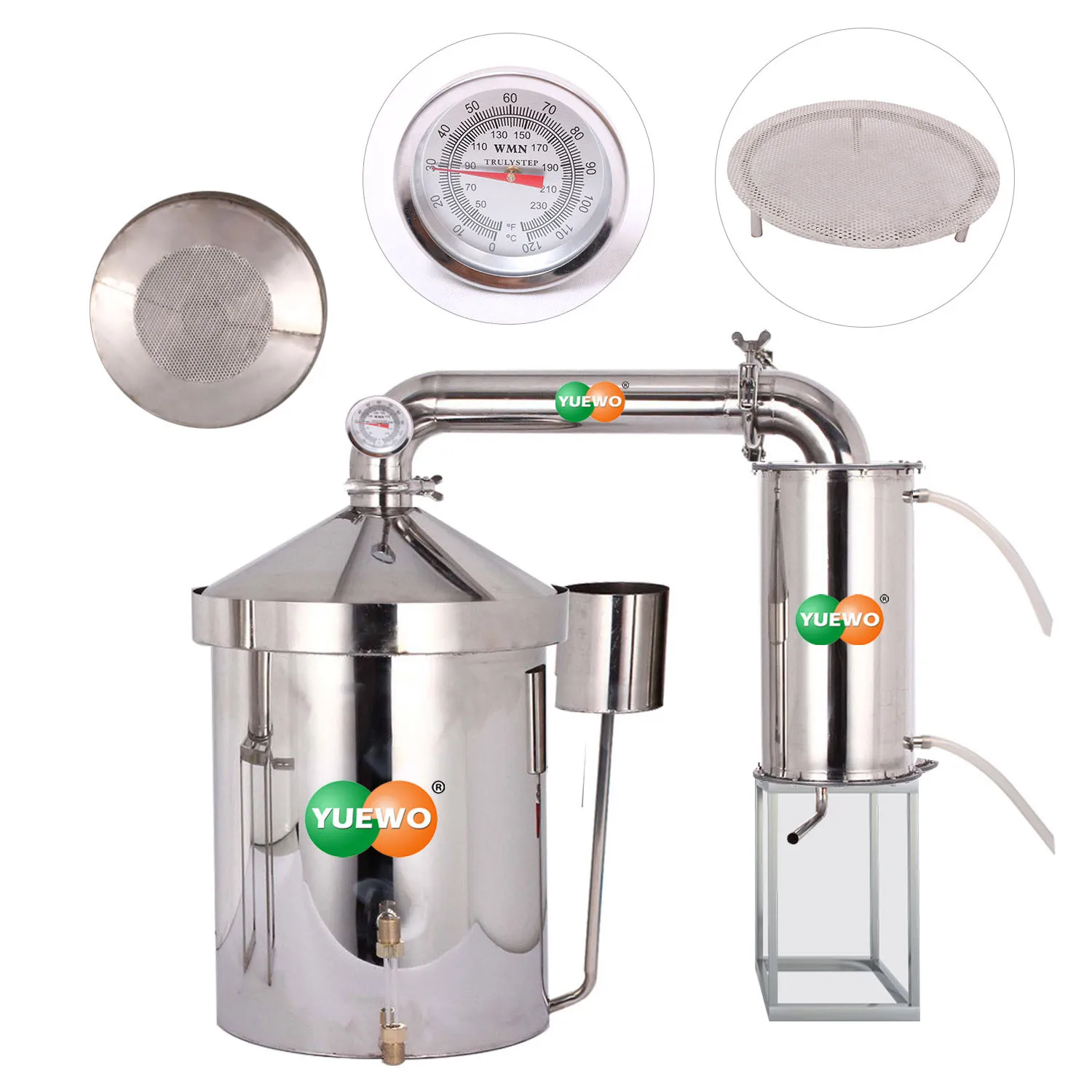 120l Alcohol Distillation Machine Rice Wine Making Machine Wine Making