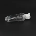 Empty 30ml 50ml Packaging Bottles Hand Sanitizer Bottle With Carabiner hook