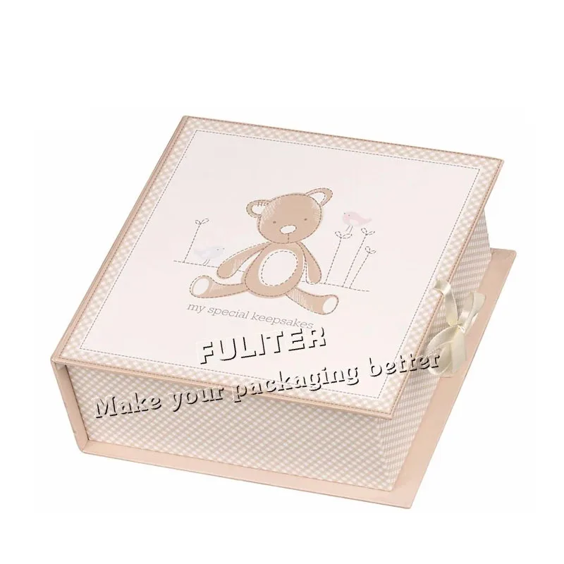 first tooth and first curl keepsake baby box gift packaging
